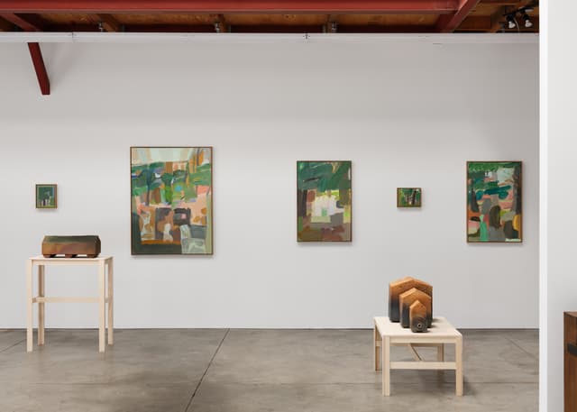 Installation view, George Sherman and Virva Hinnemo: On the Street Where You Live, Marta, Los Angeles, 2026