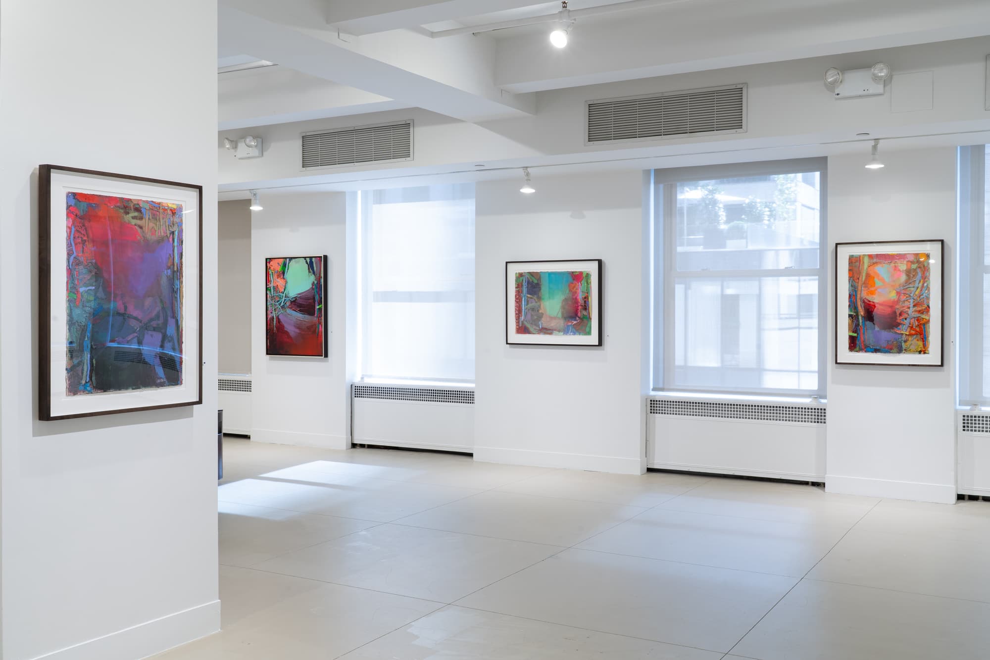 Installation view, Brian Rutenberg, Forum Gallery, New York, 2026