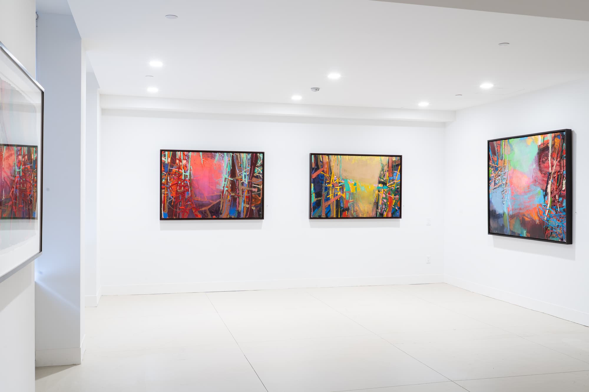 Installation view, Brian Rutenberg, Forum Gallery, New York, 2026