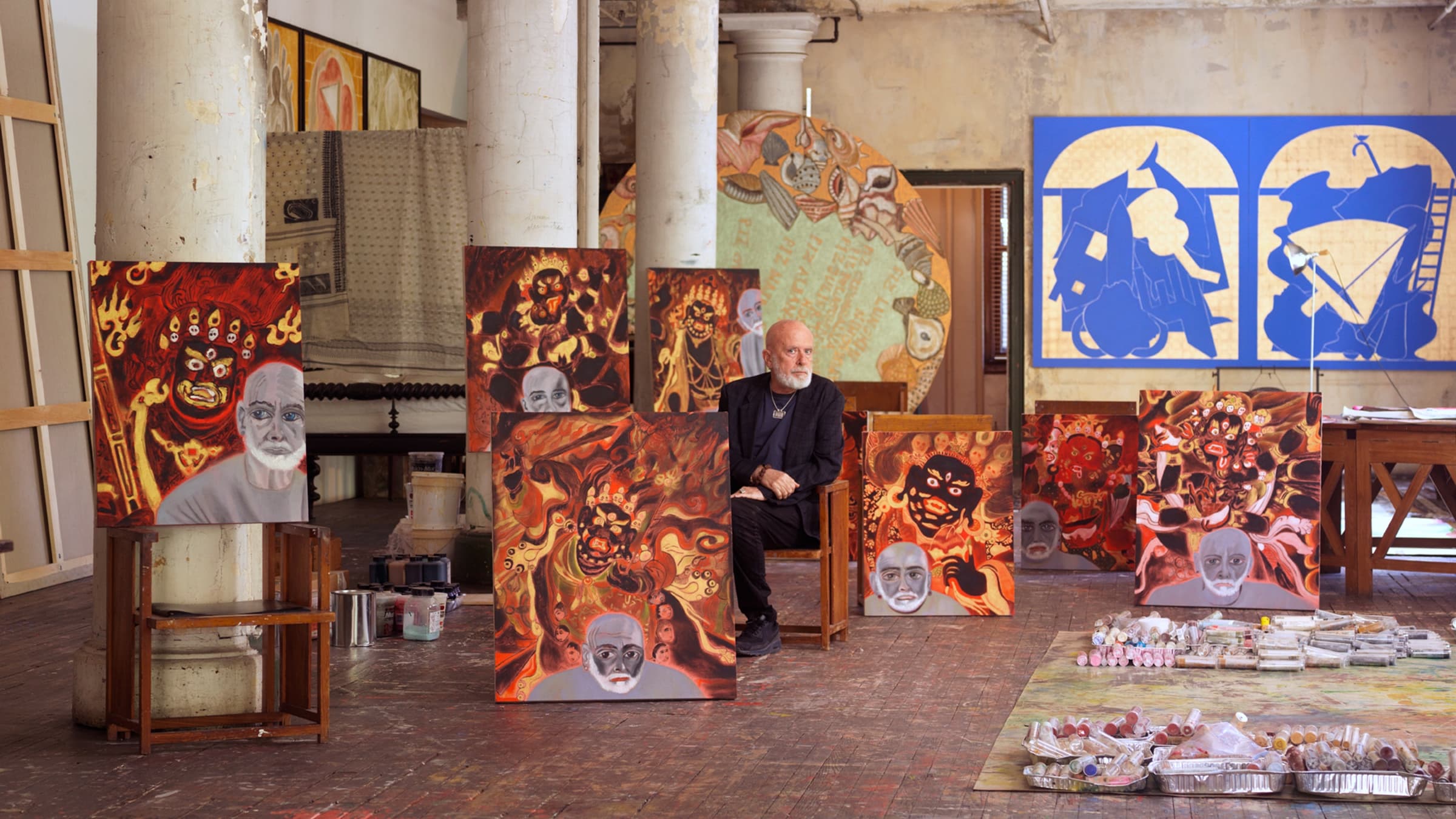 Francesco Clemente: Self-Portraits in the Bardo