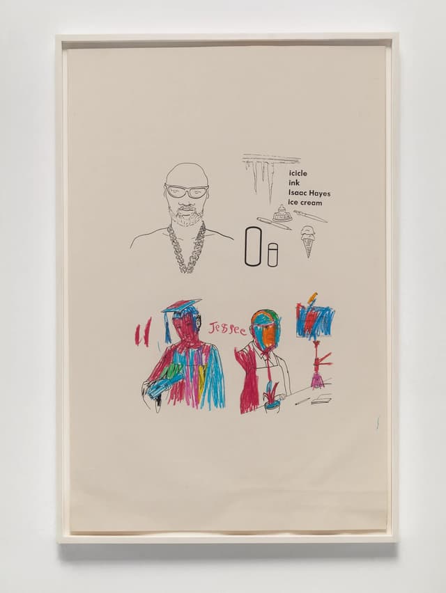 Isaac Hayes, Icicle, George Washington Carver, Graduating Girl #2 (2001)