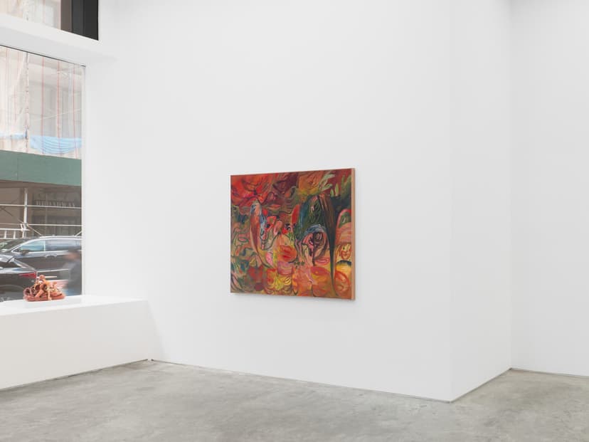 Installation view, Soumya Netrabile: Field Conditions, Anat Ebgi, New York, 2026