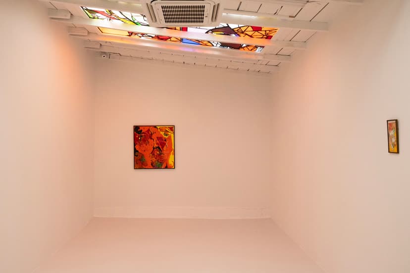 Installation view, Chris Lux: I'd sit inside a bottle and pretend that I was in a can, GGLA (Guerrero Gallery), Los Angeles, 2026