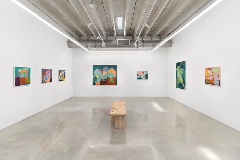 Installation view, Matthew Phillips: Falling Tide Can Turn, Mindy Solomon Gallery, Miami, 2026. Photo: Zachary Balber
