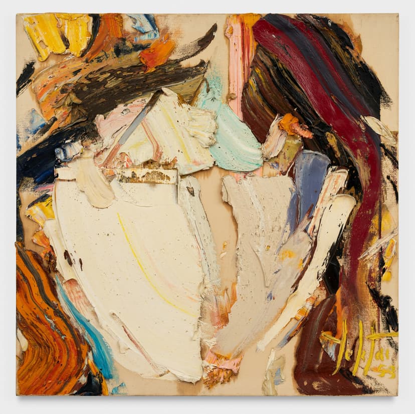 Manoucher Yektai, Untitled, 1953, oil on canvas. Courtesy of the Manoucher Yektai Estate