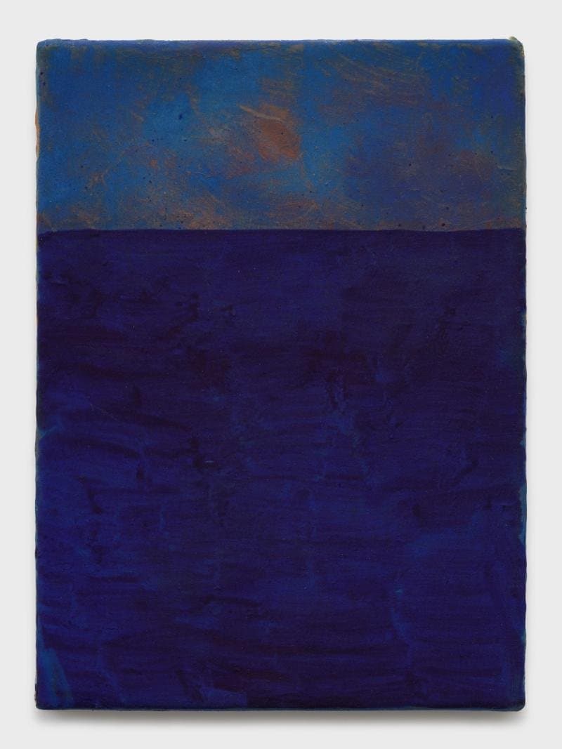 Christine Safa, Horizon bleu indigo, 2026