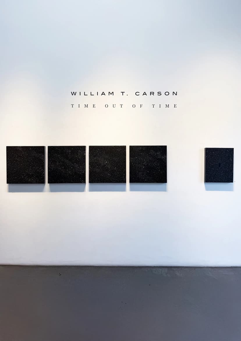 Installation view, William T. Carson: Time Out of Time, Nuart Gallery, Santa Monica, 2026