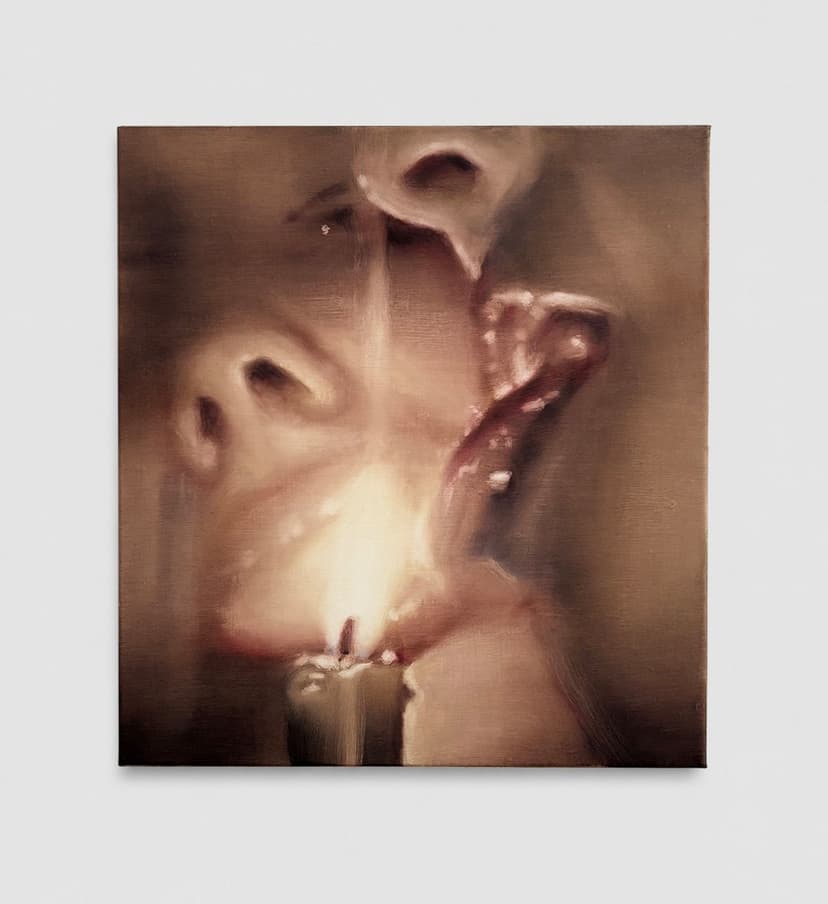 Tomas Harker, Breath Together, 2026, oil on canvas, 20 x 18 in. (51 x 46 cm)