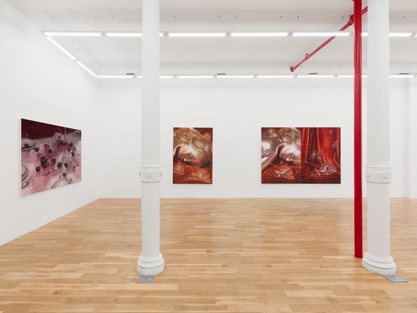 Installation view, Tomas Harker: Endless Romance Forever, Nicodim, New York, 2026