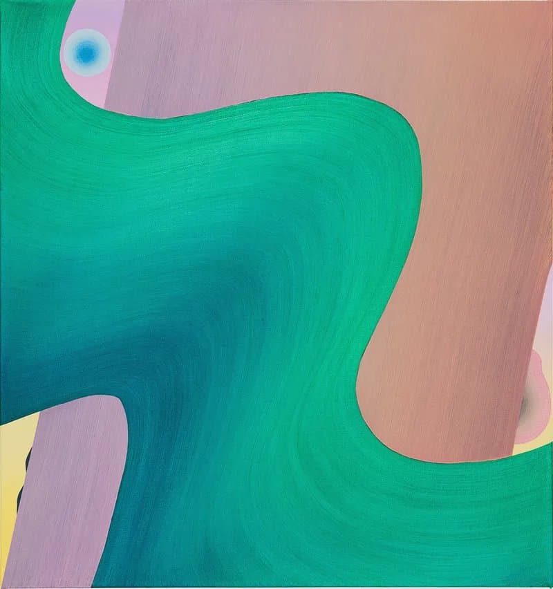Osamu Kobayashi, Combobulate, 2026, oil on canvas, 32 x 30 in. (81.3 x 76.2 cm)