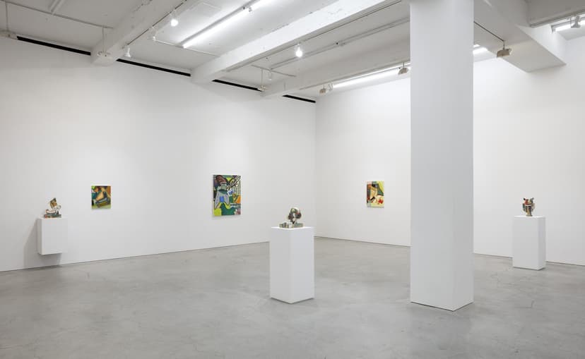 Installation view, Magalie Guérin: a hand a hand, Sikkema Malloy Jenkins, New York, 2026