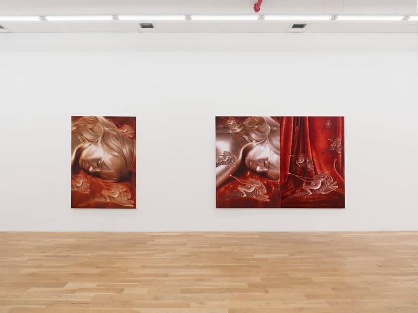 Installation view, Tomas Harker: Endless Romance Forever, Nicodim, New York, 2026