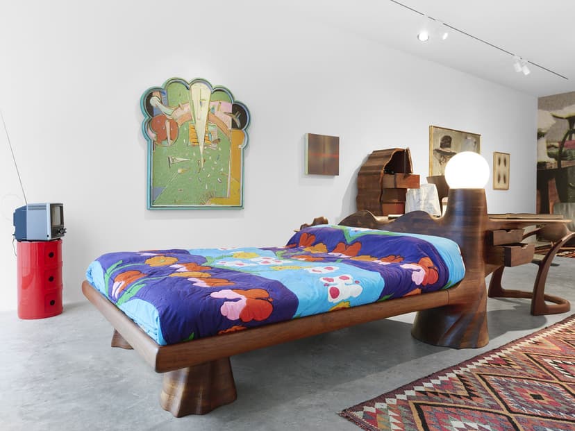 Installation view, Wendell Castle: LIVING, Friedman Benda, New York, 2026