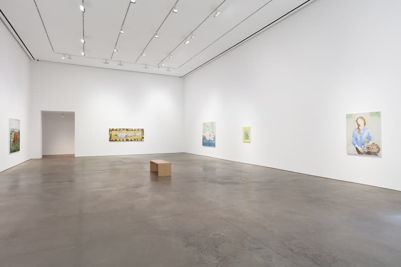 Installation view: Tanya Merrill, Land animal, house animal, 303 Gallery, New York, 2026. Photo: Morgan Waltz