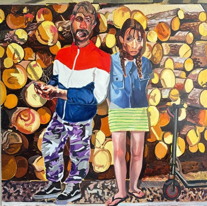 Jakub Tomáš, Date, 2026. Oil on canvas. Courtesy the artist and Asya Geisberg Gallery