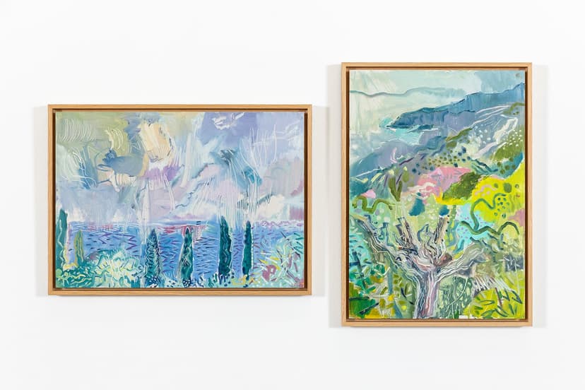 Installation view, William Roper-Curzon: Reflections of Mani, CULT Aimee Friberg, San Francisco, 2026