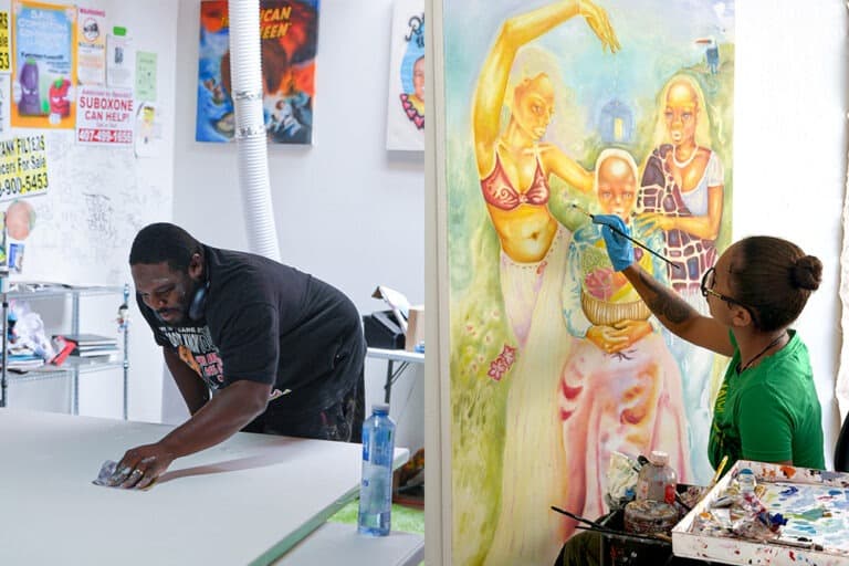 Installation view