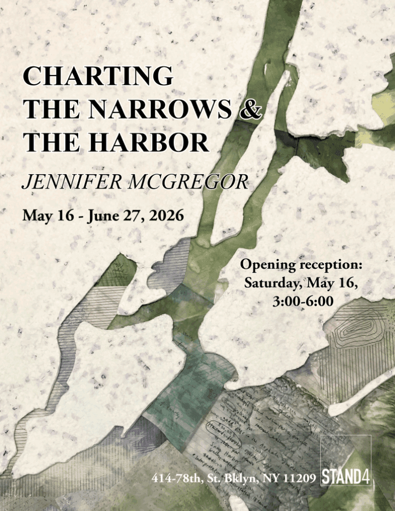 Jennifer Jo McGregor.: Charting The Narrows & The Harbor