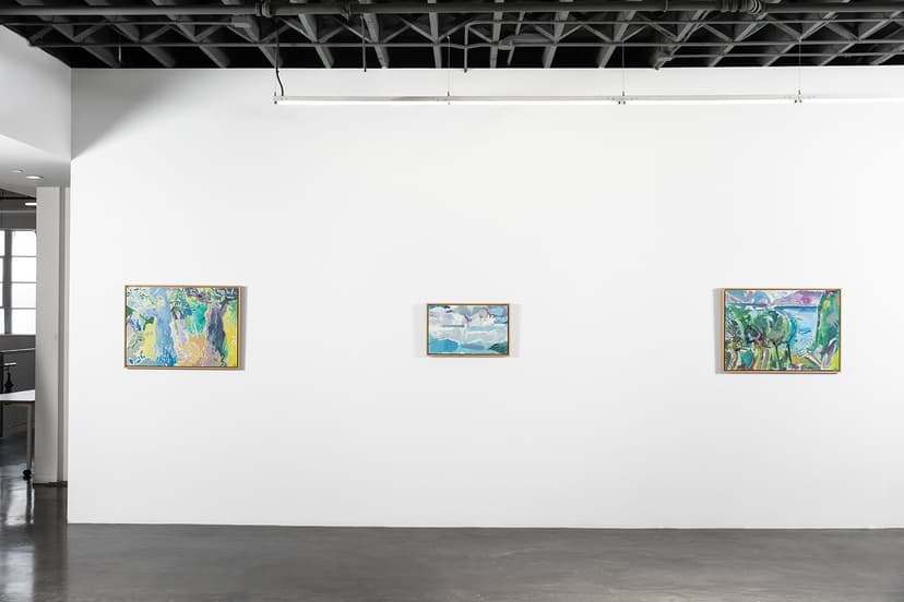Installation view, William Roper-Curzon: Reflections of Mani, CULT Aimee Friberg, San Francisco, 2026