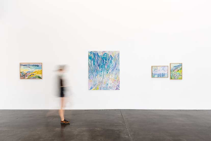 Installation view, William Roper-Curzon: Reflections of Mani, CULT Aimee Friberg, San Francisco, 2026