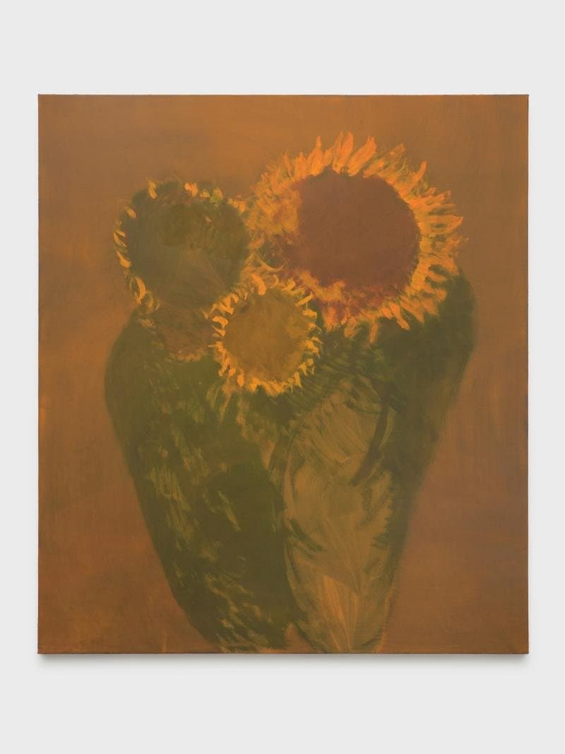 Christine Safa, Tournesols (une empreinte), 2026