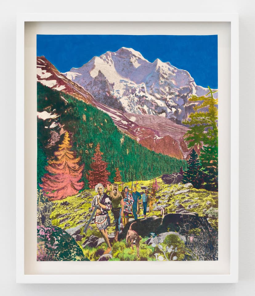 Hike Out Mountains (Color Variant Red Trees)