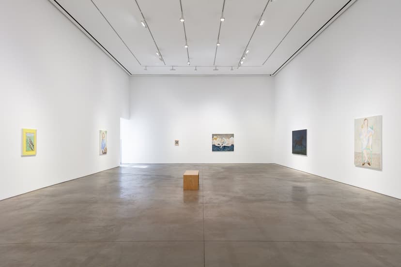 Installation view: Tanya Merrill, Land animal, house animal, 303 Gallery, New York, 2026. Photo: Morgan Waltz