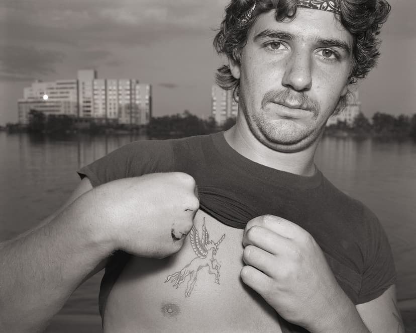 Stephen DiRado, Paul (New Tattoo), 1983 (printed 2026), archival pigment print