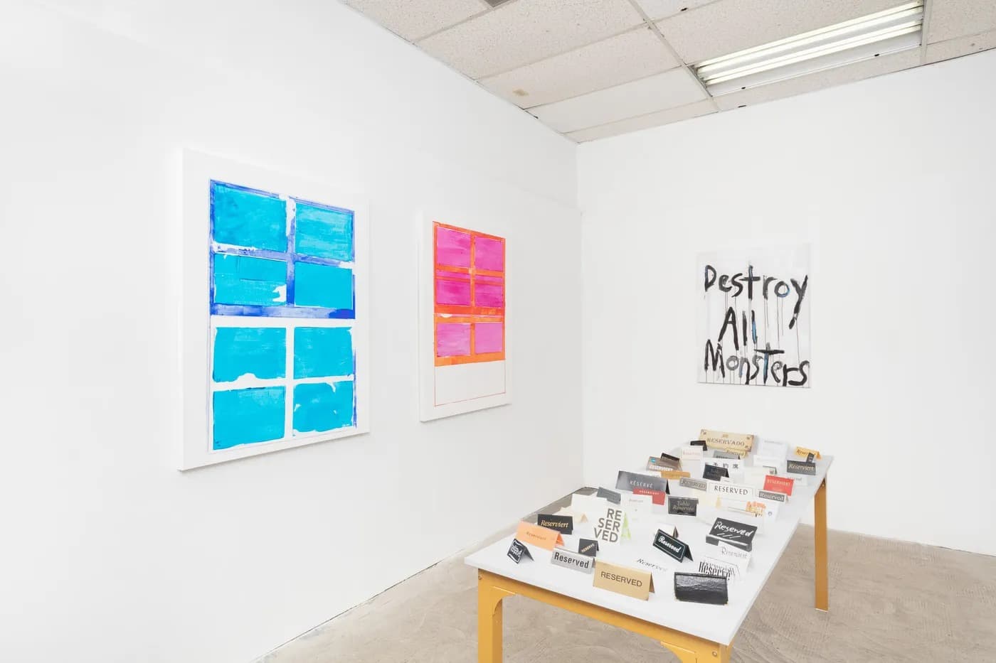 Installation view