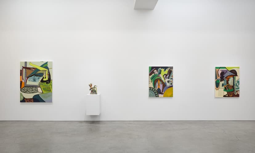 Installation view, Magalie Guérin: a hand a hand, Sikkema Malloy Jenkins, New York, 2026