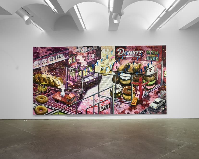 Installation view, Oscar Oiwa: The Supplemental Sublime, GOCA, New York, 2026