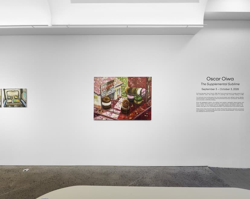 Installation view, Oscar Oiwa: The Supplemental Sublime, GOCA, New York, 2026