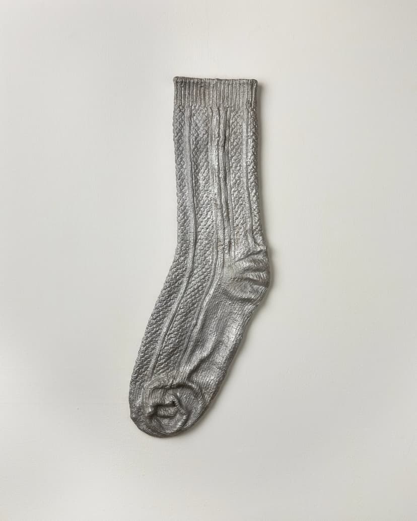 Ry Rocklen, Large Pedal 1, 2026. Aluminum 19 1/2 x 7 1/4 inches 49.5 x 18.4 cm. Edition of 1 plus 1 artist's proof