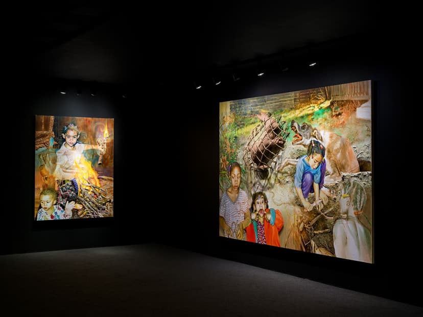 Installation view, Leyla Faye: Theft of Fire, Company Gallery, New York, 2026