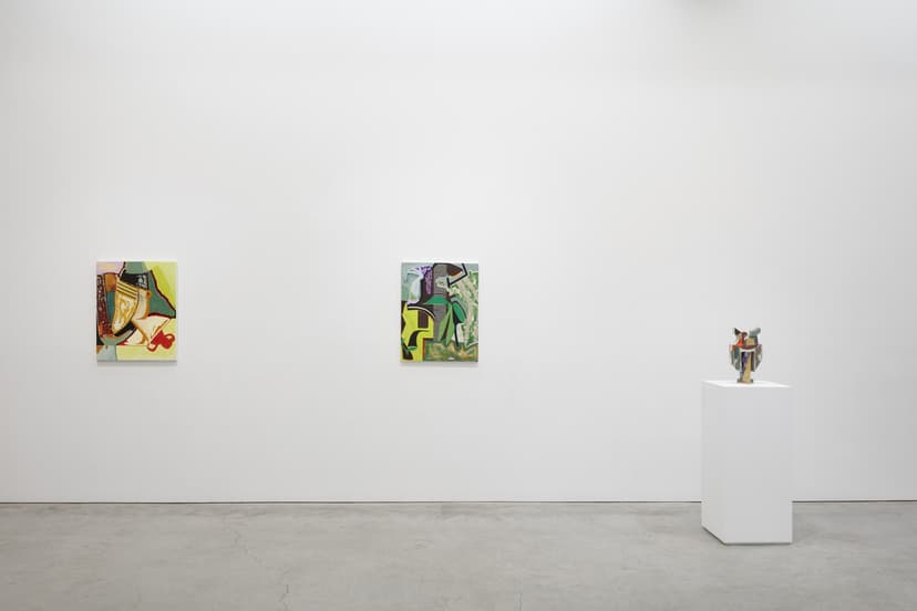 Installation view, Magalie Guérin: a hand a hand, Sikkema Malloy Jenkins, New York, 2026