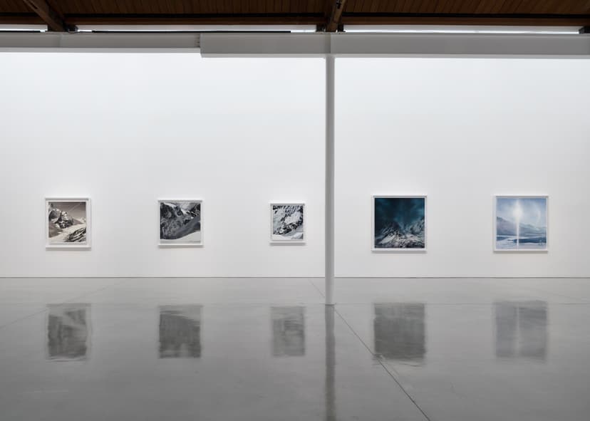 Installation view, Seeing Through: Jia Aili’s Parallel Paintings, Gagosian, Beverly Hills, 2026. Artwork © Jia Aili Studio. Photo: Jeff McLane