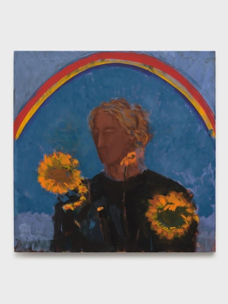 Christine Safa, Nathan aux tournesols (après la pluie), 2026