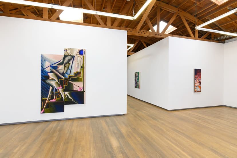 Installation view, Bridget Mullen: Who Needs Muscles If Nothing Is Heavy?, Nazarian / Curcio, Los Angeles, 2026