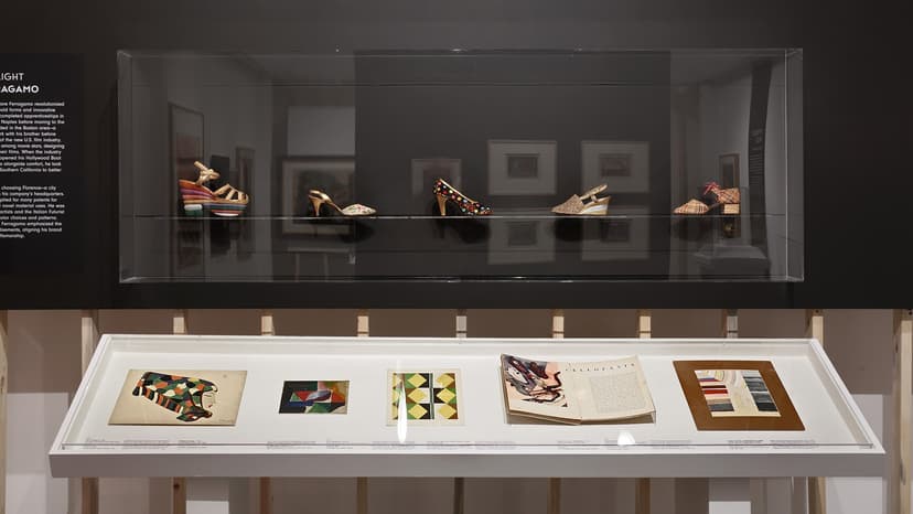 Installation view, Foot Notes: Shoes, Symbolism, and Society, The Wolfsonian鈥揊IU, Miami Beach, 2026