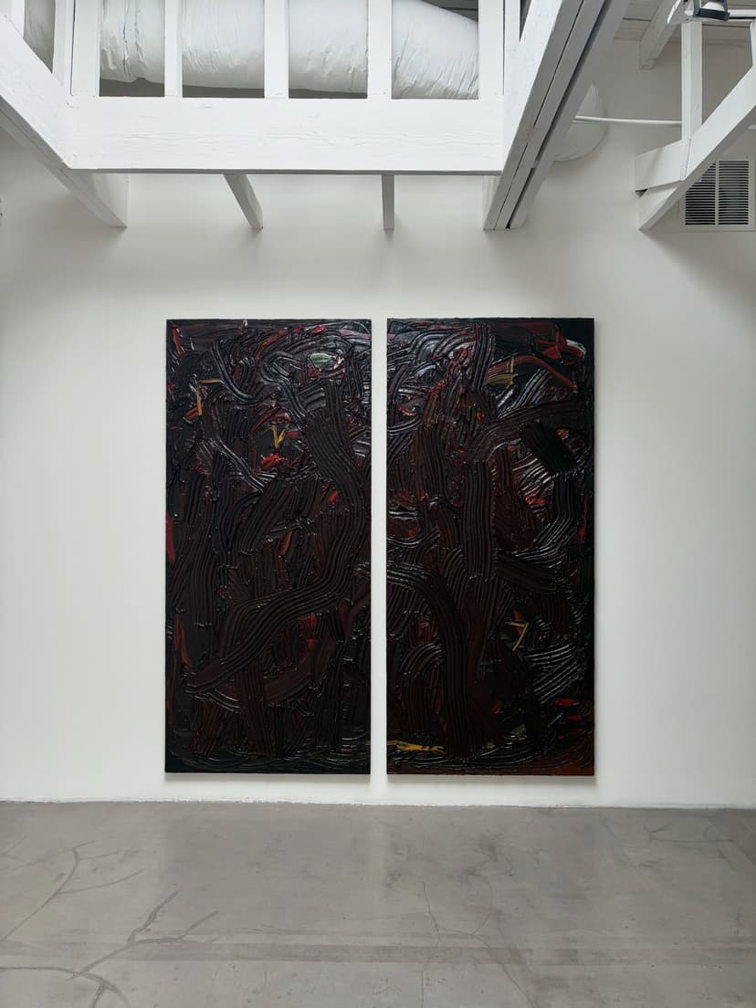 Installation view, Bridget Mullen: Who Needs Muscles If Nothing Is Heavy?, Nazarian / Curcio, Los Angeles, 2026
