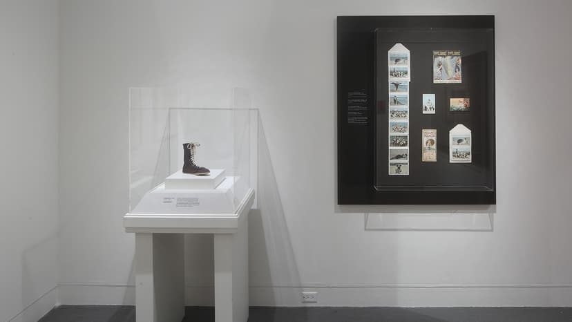Installation view, Foot Notes: Shoes, Symbolism, and Society, The Wolfsonian鈥揊IU, Miami Beach, 2026