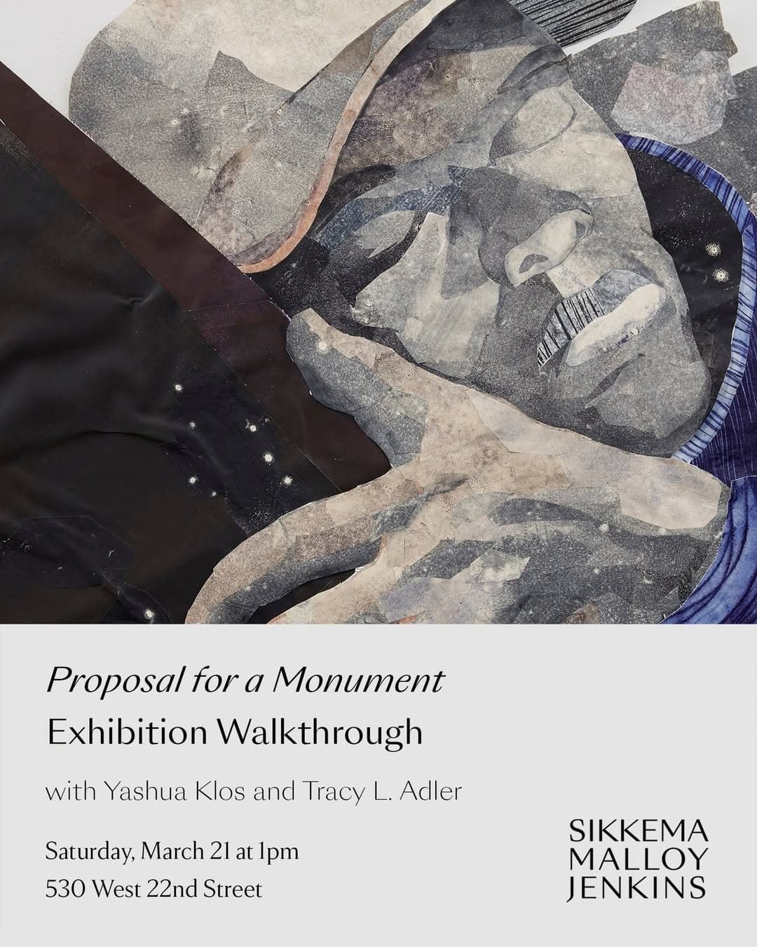 Exhibition walkthrough of Proposal for a Monument with Yashua Klos and Tracy L. Adler