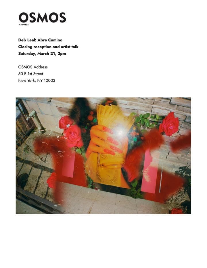 Artist Talk with Deb Leal moderated by Cay Sophie Rabinowitz and Christian Rattemeyer