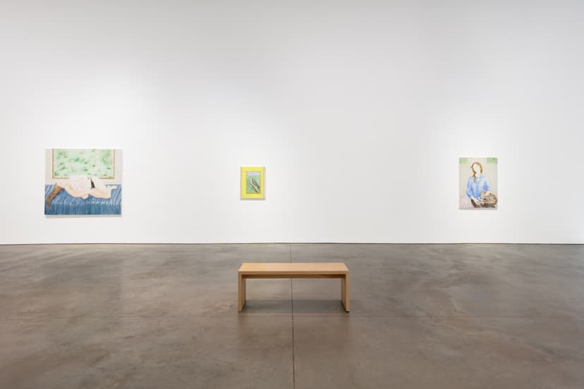 Installation view: Tanya Merrill, Land animal, house animal, 303 Gallery, New York, 2026. Photo: Morgan Waltz
