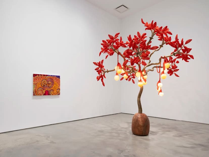 Installation view, Haas Brothers: Mathemagical, Marianne Boesky Gallery, New York, 2026