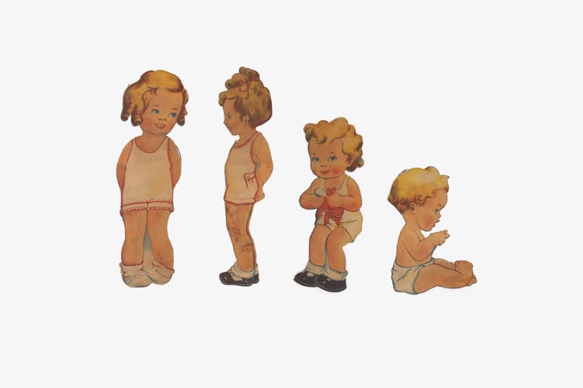 Paper doll cut-outs