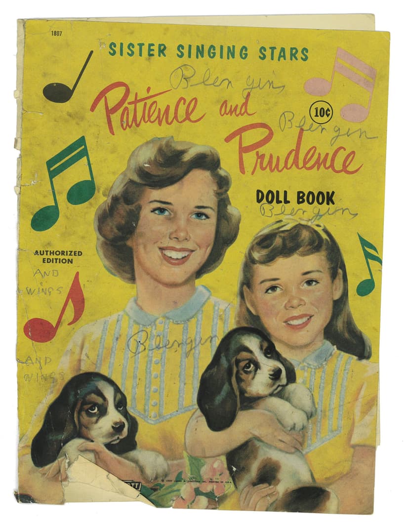 Patience and Prudence paper doll book cover