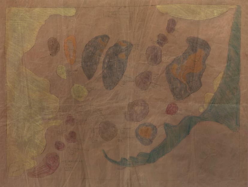 Untitled (Map of Mosser Islands./Island Prison.)