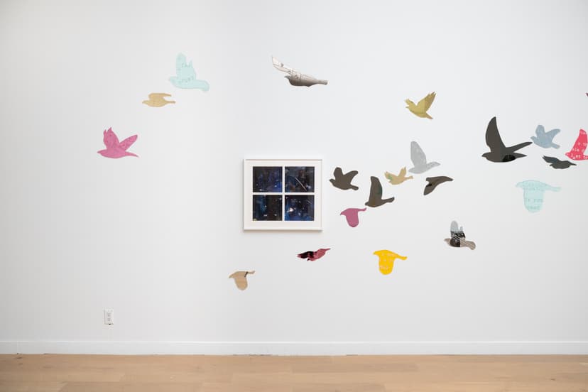 Installation view, Jiaming You: Murmuration, THE BLANC, New York, 2026