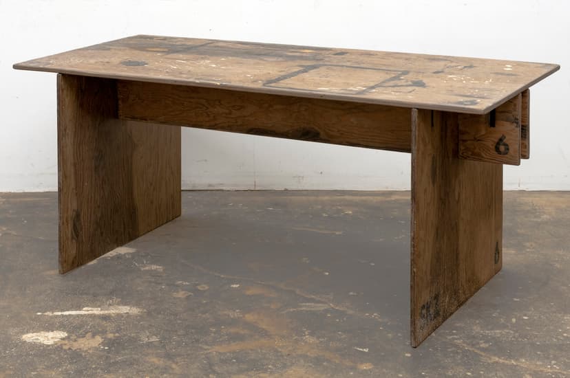 SKZ A0+A1 Format Student Work Table, Room 6